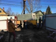 установка пластиковых и жб лотков в посёлке Усть-Ижора