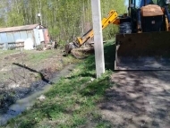 Монтаж въезда и площадки в СНТ Красногорское