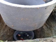 Копка колодца и прокладка водяной трубы к дому в СНТ Ива пгт Рябово