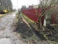 Чистка и восстановление канавы в пгт Ульяновка