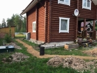 Дренаж вокруг дома в деревне Андрианово
