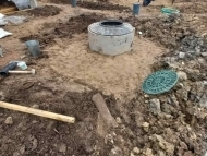 Копка колодца и прокладка водопровода в посёлке Ропша