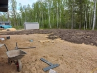 Отсыпка участка почво-растительным слоем в снт Васильевка