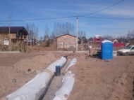Дренаж участка в посёлке Келколово