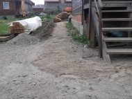 Монтаж дренажа фундамента в деревне Монделево